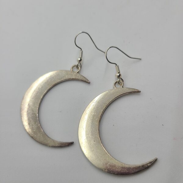 Over the Moon Crescent Earrings